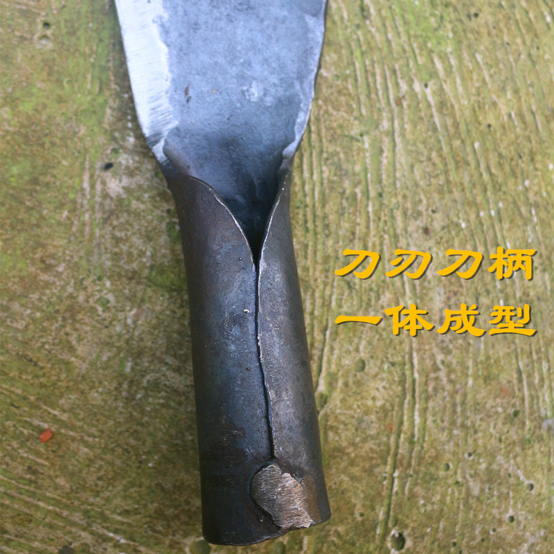 工厂销老式纯手j工锻打农用砍柴刀野外生存镰刀加厚锰钢弯刀户外