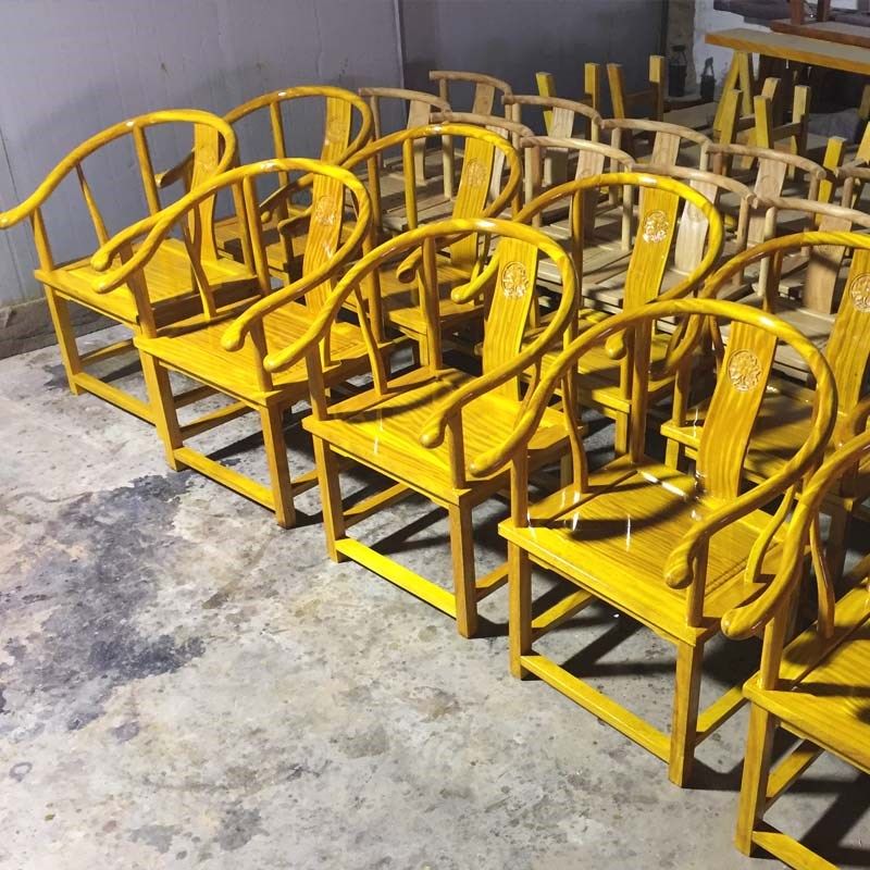 金丝楠木实木圈椅新中式家具太师椅仿古皇宫椅茶椅大板桌椅官帽椅,住宅家具,圈椅,淘宝优惠券,粉丝福利购,淘宝优惠卷