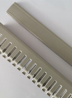 pvc行线槽h100*w60 电柜走线槽 灰色 10060 电线布线槽电缆桥架