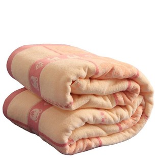 纯棉老式毛巾被单人全双人棉午睡线毯空调夏凉被盖毯加厚床单新品