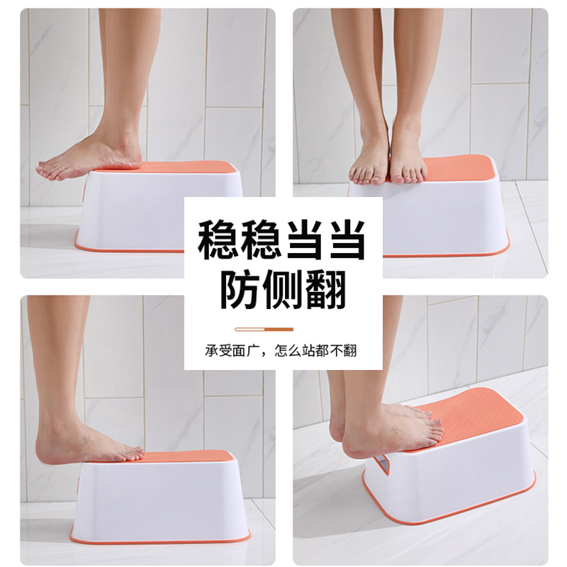 儿童洗手凳防滑洗脸垫脚凳宝宝浴室马桶脚踏小板凳哺乳钢琴踩脚凳