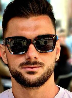 热销Retro Sunglasses Men 2021 Brand Designer Eyeglasses for