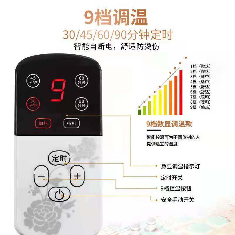 电加热盐袋开关粗盐热专用控制器开关电热毯通用定时温控双控开关