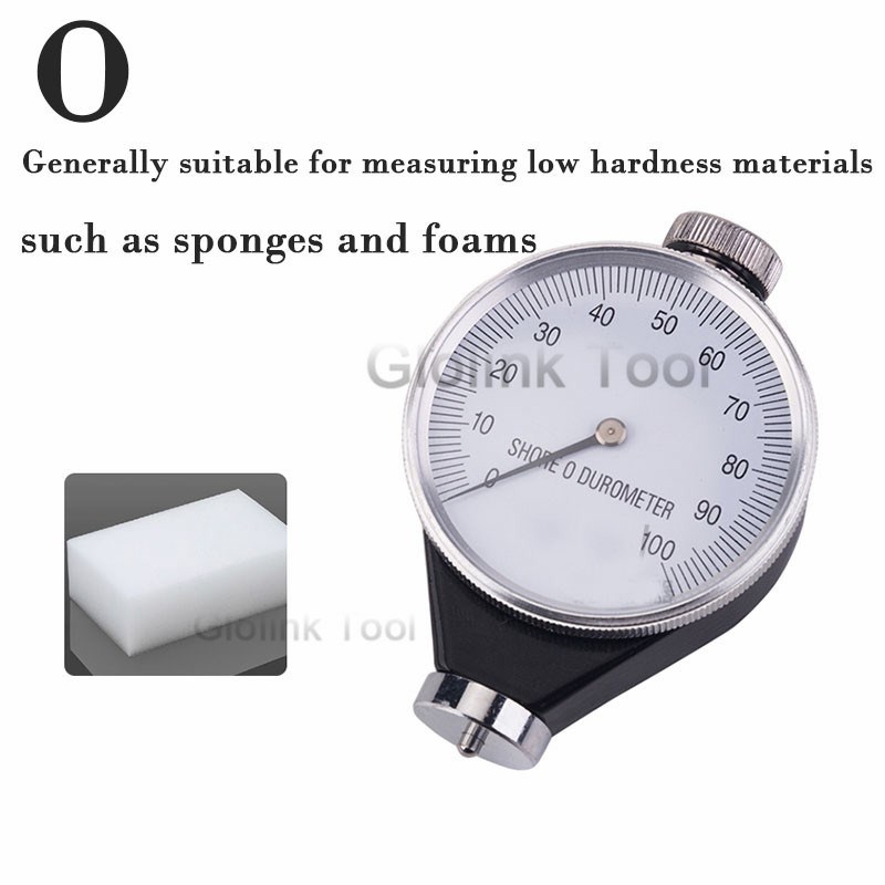 Shore  A Rubber Tire Durometer Hardness Tester Meter Measuri