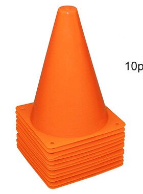 10pcs 18cm Plastic Sport Training Traffic Cone  Kids  Home G