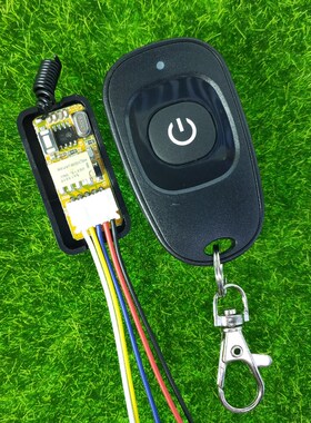 AK-LED-08A5V-12V小型单路LED灯电源开关发光棒开关+黑鸭蛋单现货