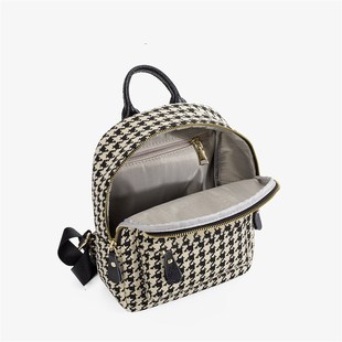 牛津布2024新款百搭双肩包女背包书包帆布女大学生大容量小型通勤