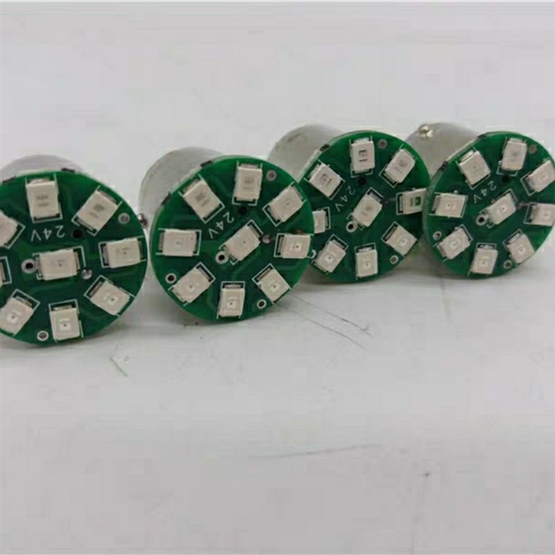 12v24v汽车货车倒车灯泡led 2405转向黄光灯泡单尾平角灯泡尾灯泡