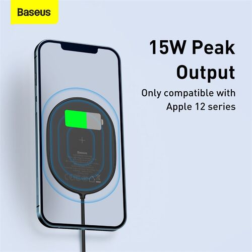 Light Magnetic Wireless Charger For iPhone 12 13 Pro Max Por