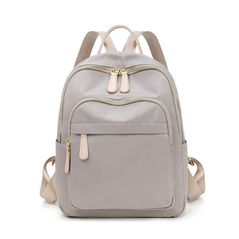 双肩包女2023秋夏上新款百搭简约轻便防水休闲通勤牛津布揹包百搭,箱包皮具/热销女包/男包,双肩背包,淘宝优惠券,粉丝福利购,淘宝优惠卷