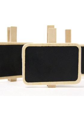 1pc Paper Clips Cute Mini Standing Wooden Photo Holder Card