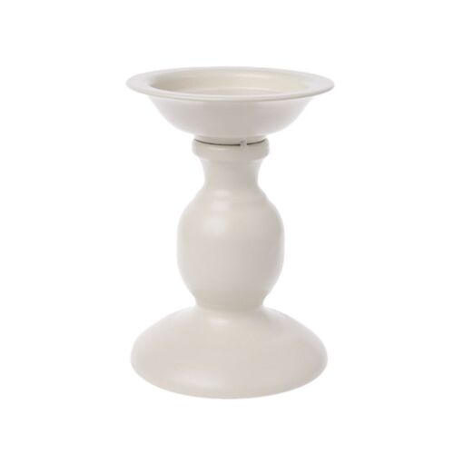 现货White Metal Candlesttick Candle Holder Stand Wedding Par