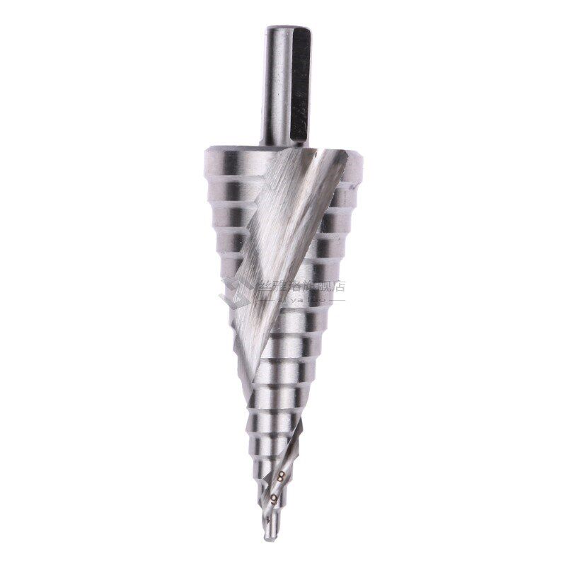 3Pcs Step Drill Bit 4-12/4-20/4-32mm HSS4241 Triangle Shank