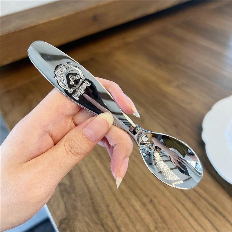 【有被惊艳到】316不锈钢儿童勺子叉子宝宝吃饭勺沙拉叉卡通勺,婴童用品,儿童勺,淘宝优惠券,粉丝福利购,淘宝优惠卷