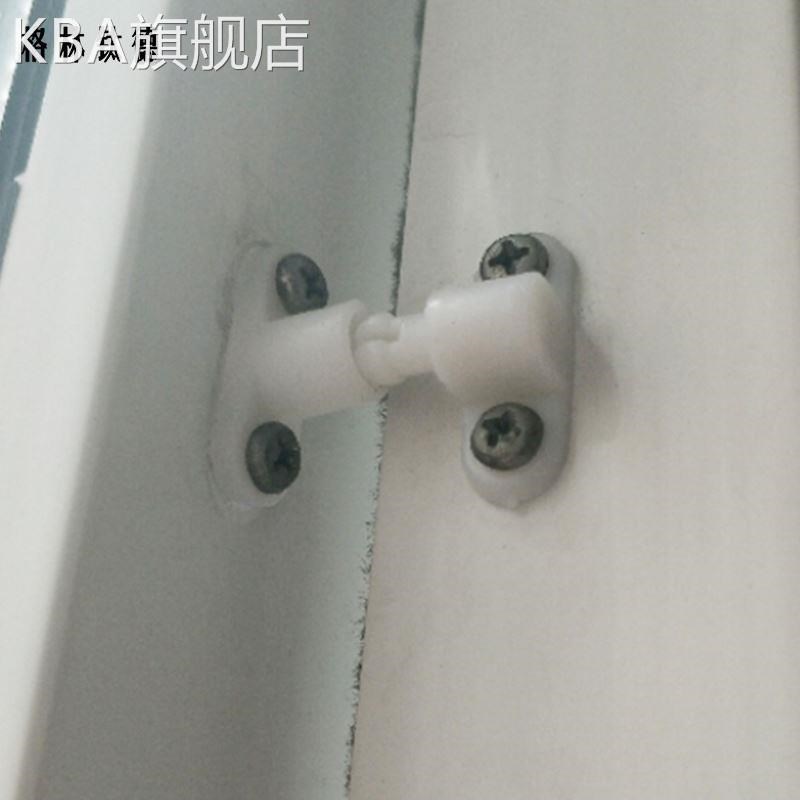 新品纱窗磁吸纱窗卡扣锁柜门磁吸不锈钢老式平开固定扣纱窗纱门4图片