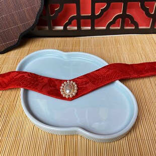 时春居汉服配饰王熙凤抹额头饰发饰装饰戏曲发饰