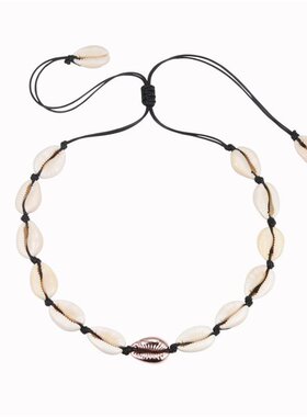 小众高货Hot Conch Seashell Necklace Women Jewelry Summer Bea