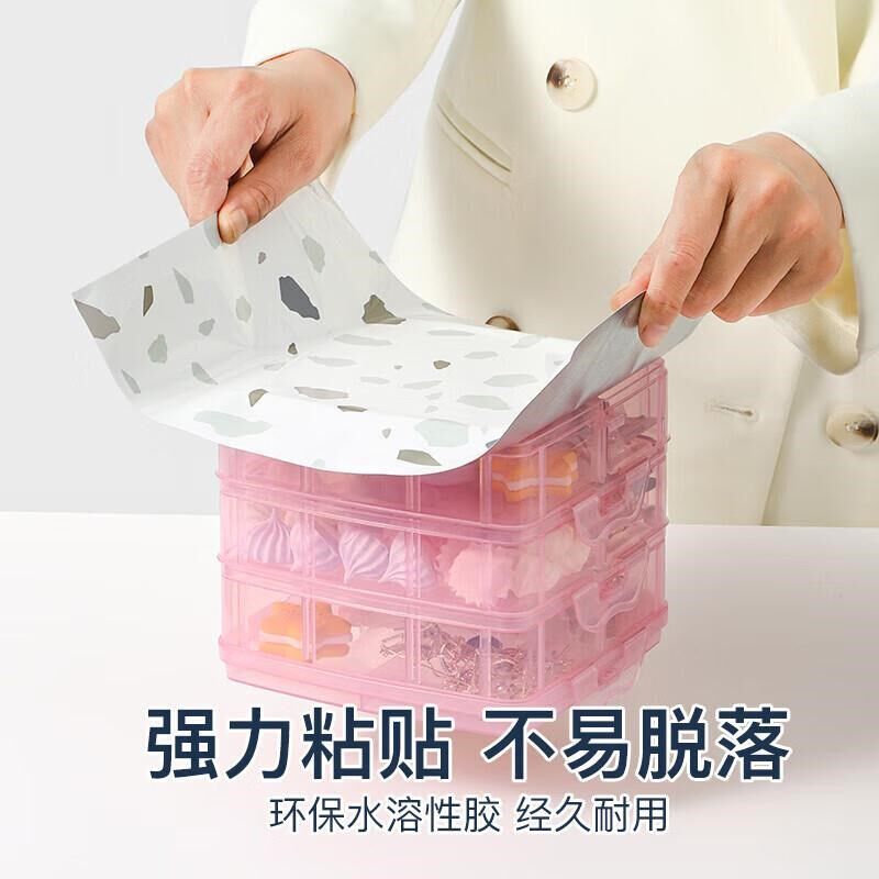 厨房台面贴纸仿大理石o灶台防油防水防火橱柜翻新加厚耐高温可擦