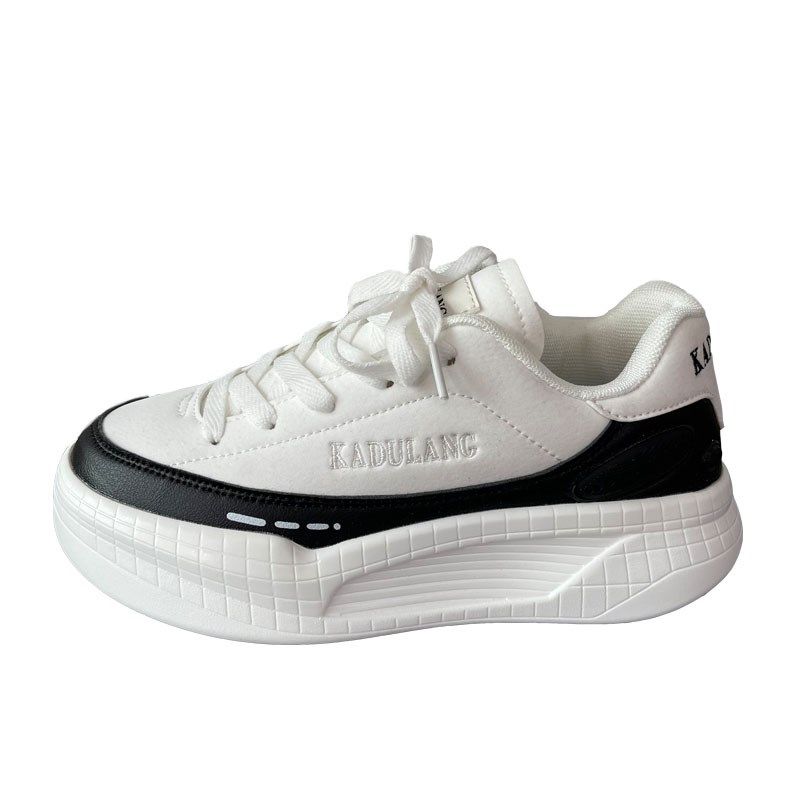 男鞋2024新款老爹鞋厚底情侣小圆鞋潮流学生百搭情侣运动休闲板鞋,流行男鞋,老爹鞋,淘宝优惠券,粉丝福利购,淘宝优惠卷