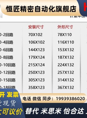 15位电箱盖板PZ30塑料面板盖子空开盒黄色盖板Q电表箱面盖18回路