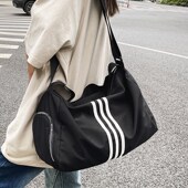 运动瑜伽健身包干湿分离游泳包轻便大容量斜挎包收纳行李袋旅行包