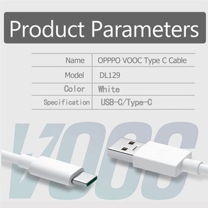 5A Super Flash VOOC charger cable For OPPO Realme 3 Pro/Real