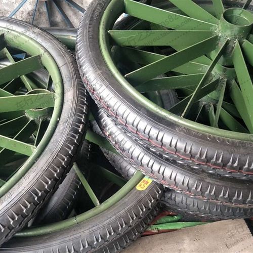 26寸手推板车翻斗车26*2 1/2真空免充气实心发泡轮耐载重车圈焊圈