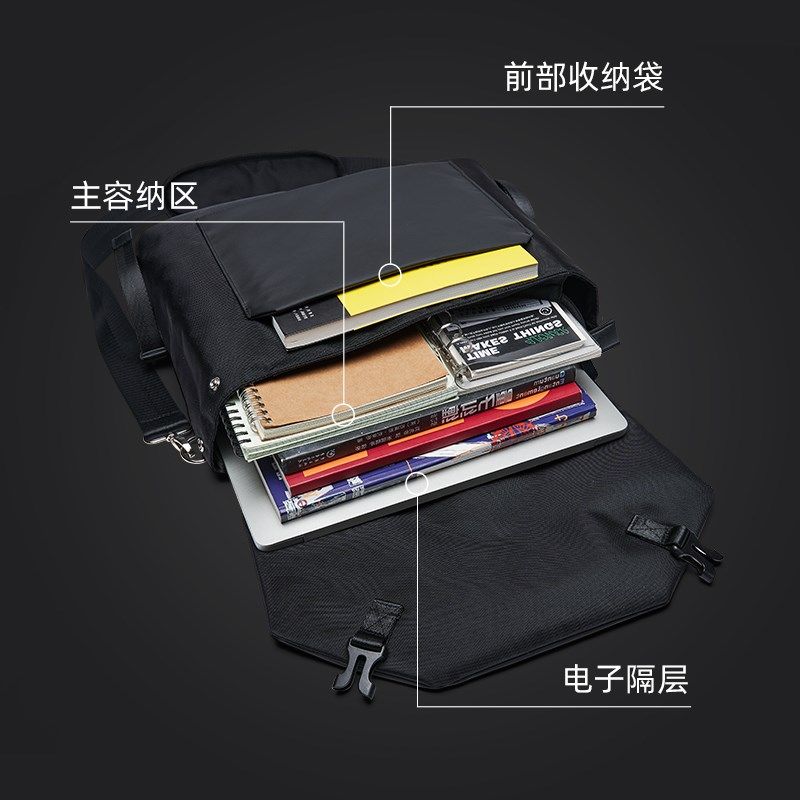 上班通勤16寸电脑包男背包大容量商务斜挎包潮流防水单肩差包,箱包皮具/热销女包/男包,男士包袋,淘宝优惠券,粉丝福利购,淘宝优惠卷