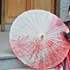 Vintage Umbrellas Paper Patio Decorations Wooden Handle 推荐