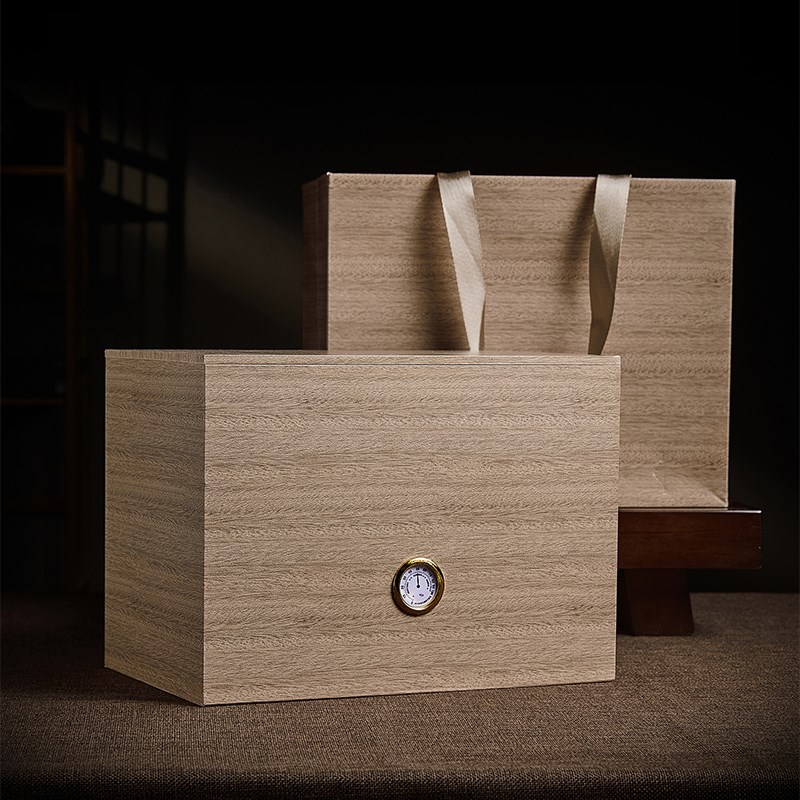 茶叶包装盒一斤半斤陈皮福鼎白茶礼盒空盒寿眉白牡丹散茶手提箱子