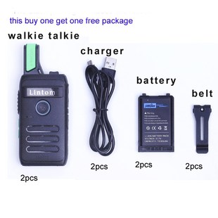 Two Way Walkie Long Talkie Pack Range Rechargeable Radios