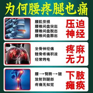 极速腰部位型腰椎突出压迫神经性修复腰肌损伤椎间盘疼腰酸背痛贴