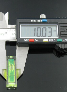 Promotions!! 5Pcs/Lot Size 10*10*29mm Square PMMA Bubble Lev