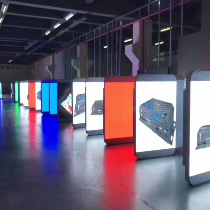 城市4g智慧led灯杆屏p4室外路灯显示屏远程控制信息社区led广告机