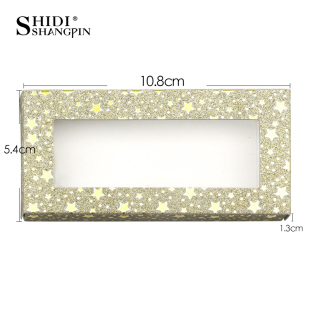 Box pcs Wholesale Glittering Boxes 新品 Eyelashes Paper