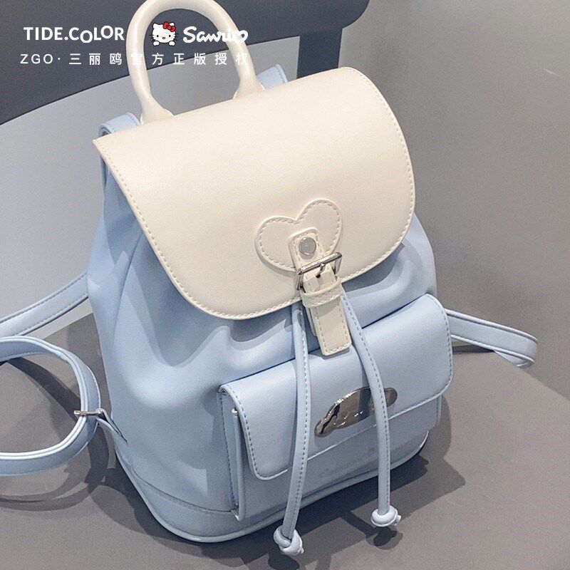 玉桂狗儿童背包女孩外出旅游户外时尚书包可爱女生出游小型双肩包