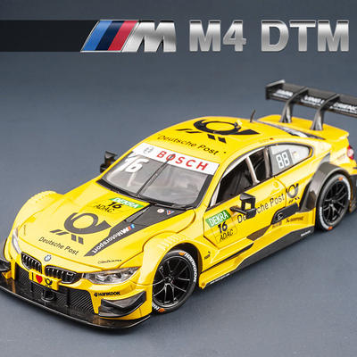 极速1:24 BMW M4 DTM Le Mans Alloy Racing Car Model Diecasts