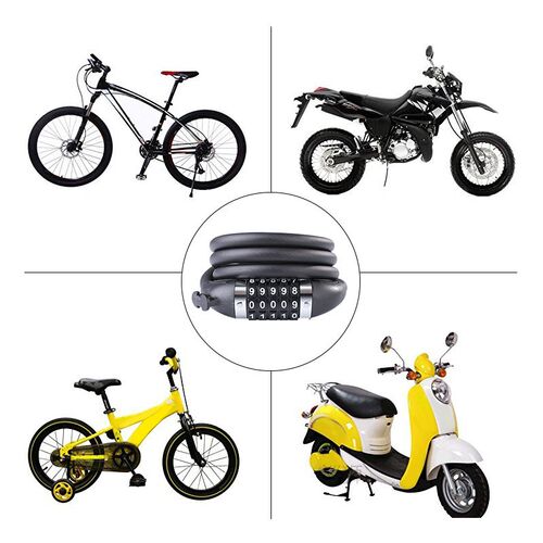 Bicycle lock anti-theft mountain bike password lock 1.8m/1.2