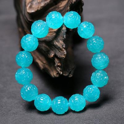 推荐Ice-like Tianhe T stone bracelet fret beads single circl