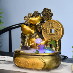 摆件店铺流水办公室生财收银台开业送礼聚宝盆聚财