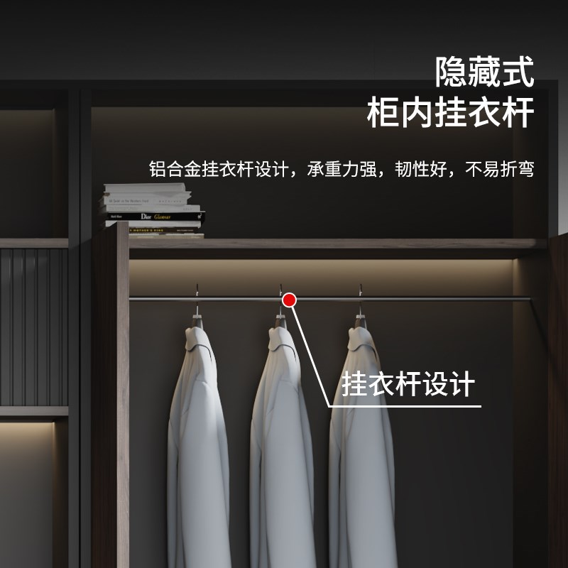 文件柜木质办公室书柜资料柜玻璃门落地对开门储物柜家具简约现代