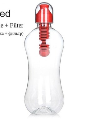 550ML Water Bobble Hydration Filter Bottle Outdoor Portable