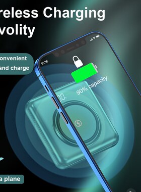 Portable 20000mAh Power Bank Outdoor Wireless Charger Phone