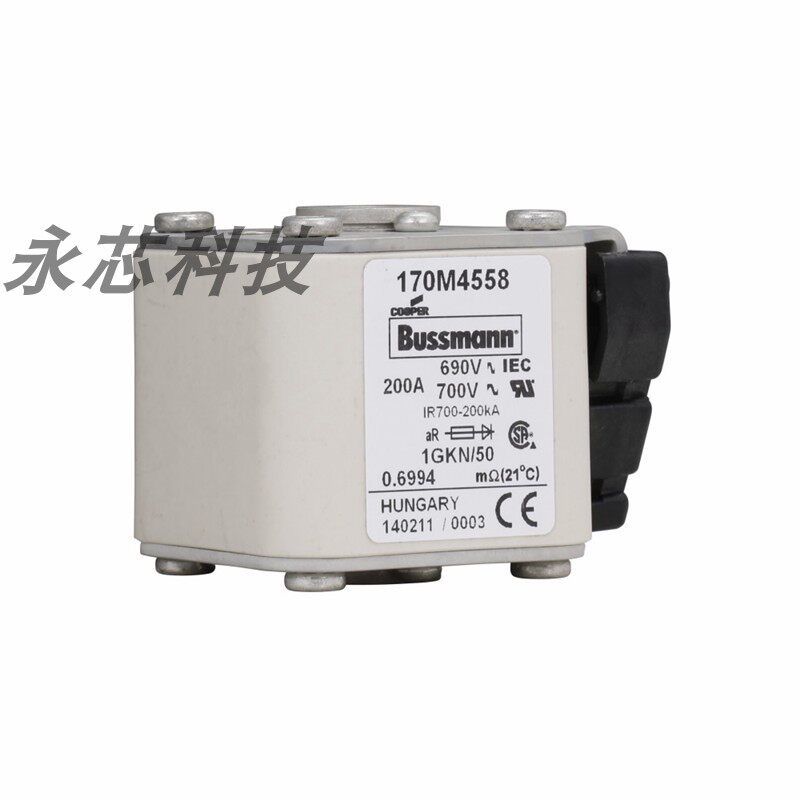 速发170M4558巴斯曼熔断器熔断体直流陶瓷保险丝熔断器熔芯底座熔