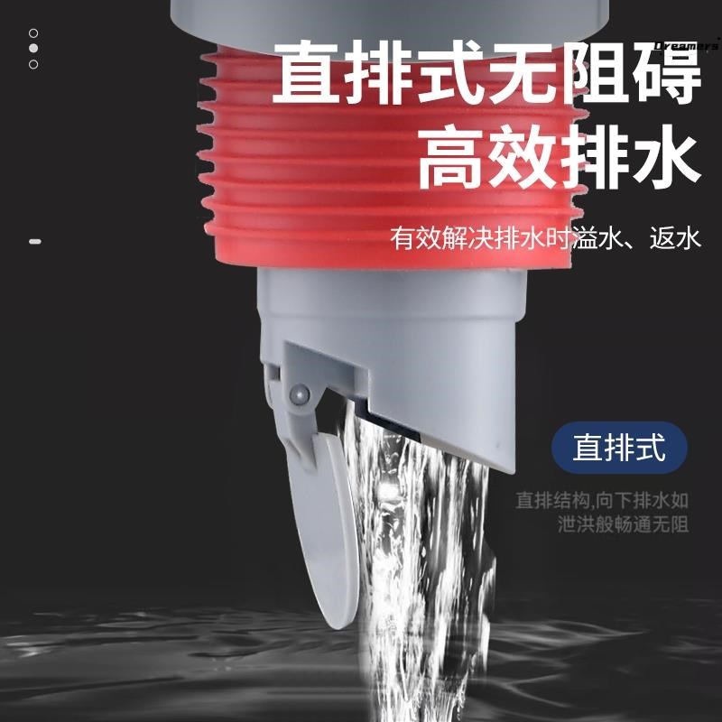 三通下水管接头防厨房臭净水器通用型下水管洗衣机排水管三厂家