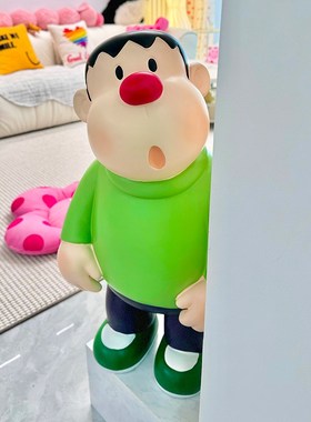 轻奢胖虎手办存钱罐大摆件落地客厅电视柜沙发旁边柜酒柜潮玩装饰