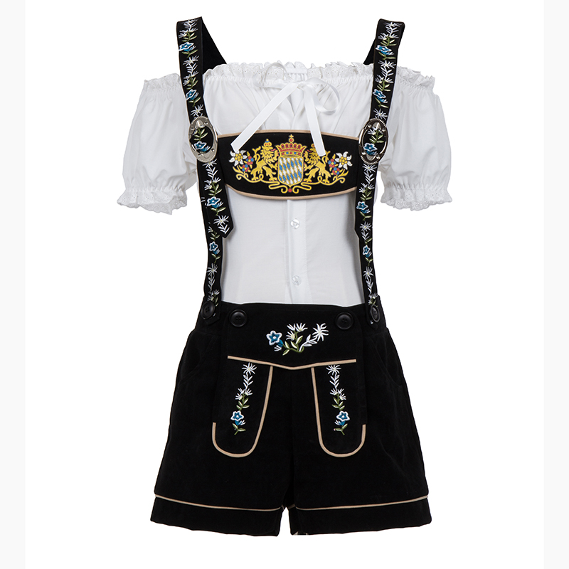 极速Disfraz de Oktoberfest alemán para mujer, traje Sexy,