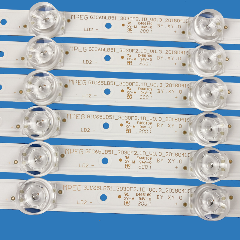 TCL D65A620U 65V2 65L2 65D6电视背光灯条 4C-LB6508-HR01J液晶