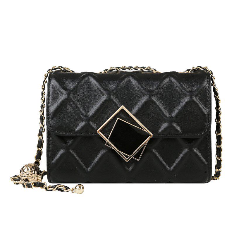 小众包包女士2024新款秋冬时尚百搭女款单肩斜挎包链条小包