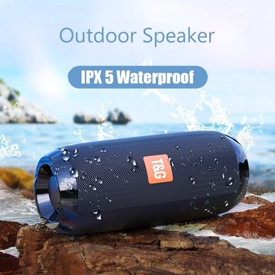 TG117 Mini Outdoor Portable Speaker BlueLtooth Wireless Colu